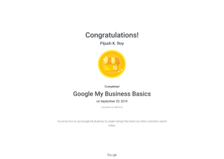 Google Business Profile Certification